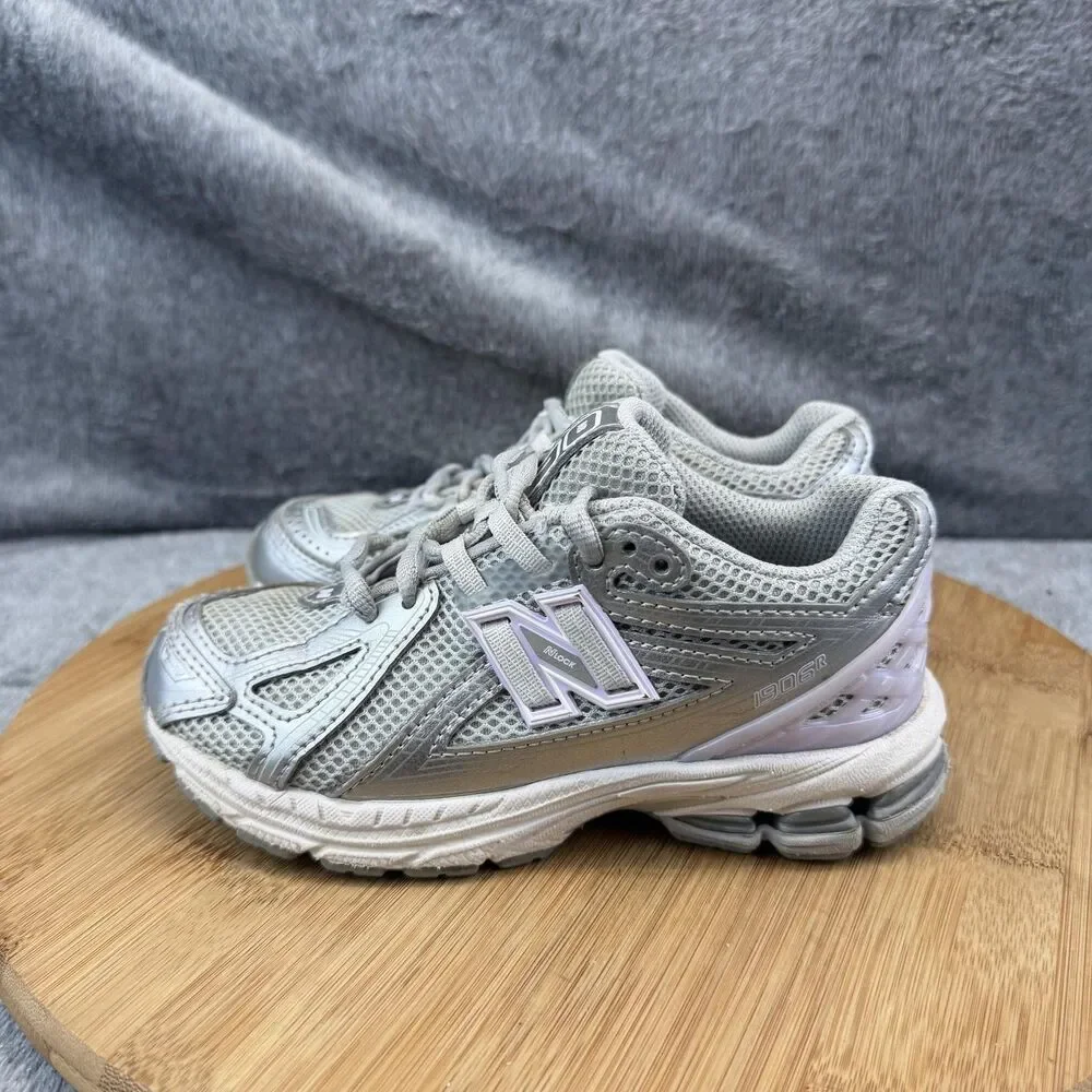 New Balance 1906R RG3 Shoes Boys Size 12 Gray Silver Athletic Sneakers PC1906CX